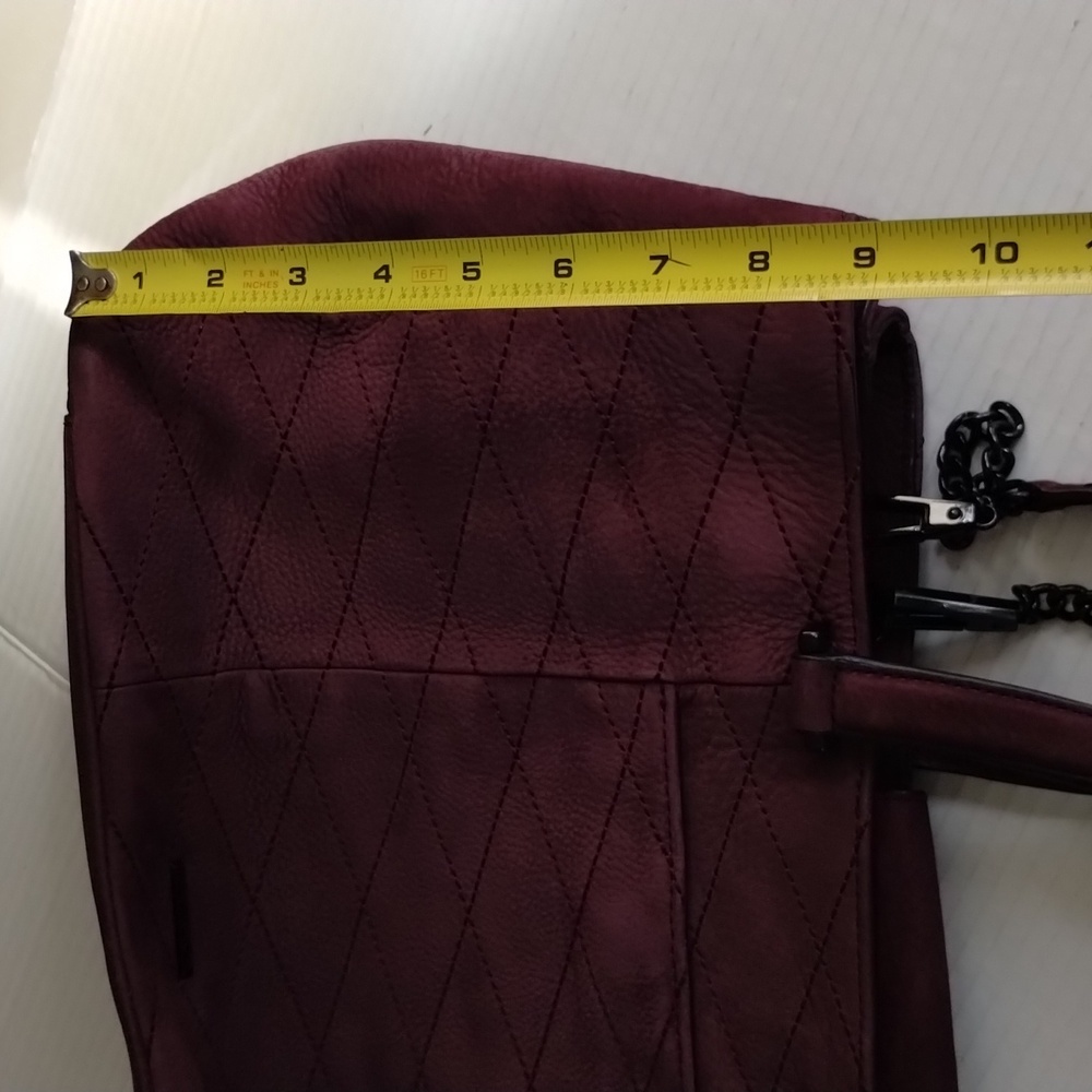 Rebecca Minkoff Burgundy Shoulder Bag - Picture 15 of 16